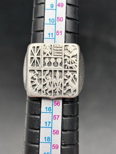 Ancienne chevalière argent - chevalière,