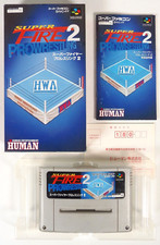 SUPER FIRE PROWRESTLING 2 Nintendo Super Famicom SFC SNES Reg Jap Japan