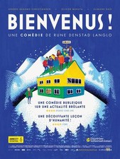 Affiche Pliée 40x60cm BIENVENUS ! (WELCOME TO NORWAY) 2016 Baasmo NEUVE