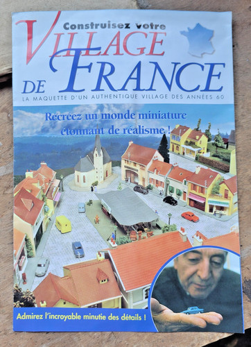 Maquette village france - maquette,