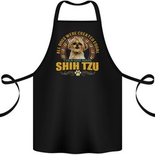 Un Tablier En Coton Pour Chien Shih Tzu 100% Biologique