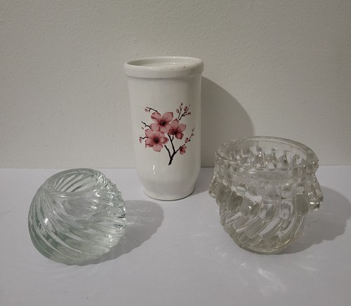 Bougeoirs verre epais et - bougeoirs,
