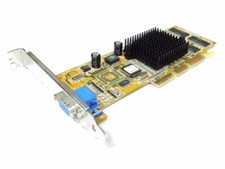 ASUS V7100M-LP/32M AGP GeForce2 MX200 32MB SDRAM carte graphique rétro PC