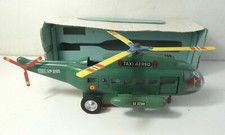 Jouet Hélicoptère Sanchis Espagne Taxi Aero Frelon à restaurer incomplet