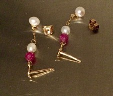 Or 750 Rubis-Perles-Jolies