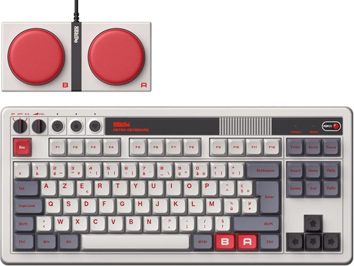 Retro mechanical keyboard - retro, n