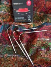 Set Aiguilles Double-pointes AddiCrasyTrio Long - 5.50 mm - 26 cm Addi Tricot.