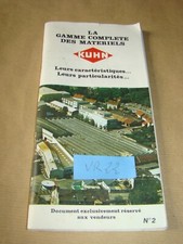 110 pages Catalogue Gamme