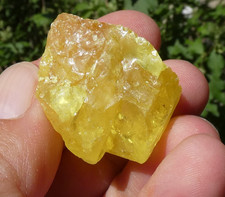 Cristal Soufre Natif El Desierto 2.5x2cm Bolivie mineral collection pierre reiki