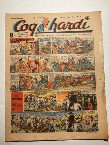Coq hardi 4eme année - coq, n°98