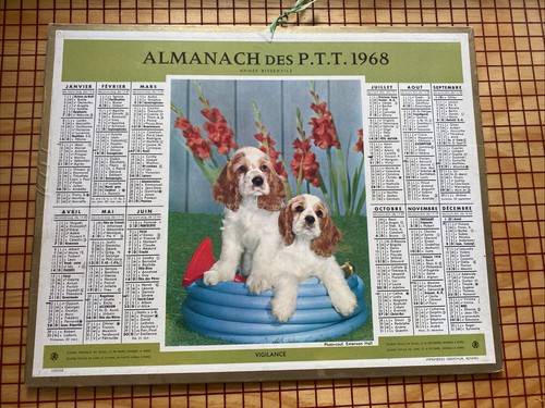 Calendrier almanach postes - ,