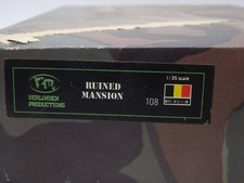 VERLINDEN - 108 - 1/35 - RUINED MANSION - MAISON EN RUINE - WWII - ANCIEN -