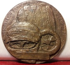 medaille 63mm fédération
