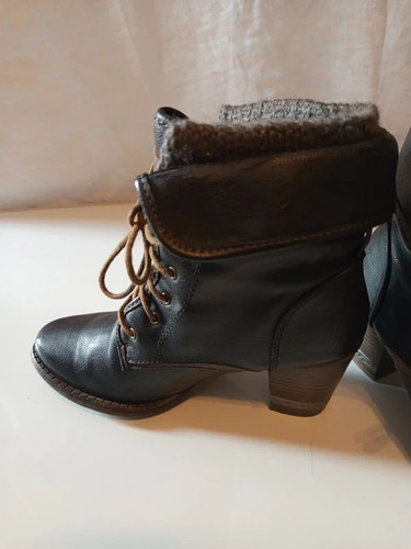 Bottines mustang noires - bottines,
