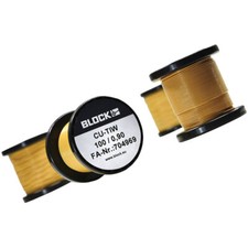 Block Cu-Tiw 100/0,30 Fil de