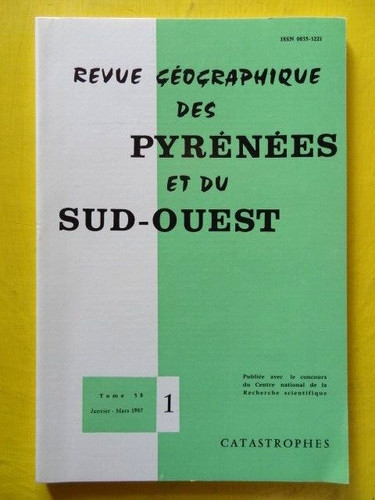 Revue géographique pyrénées - géographique,