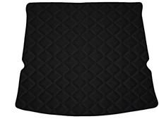 Matelassé Cuir éco NOIR Tapis coffre pour Ford SMAX II 7per 2015-…