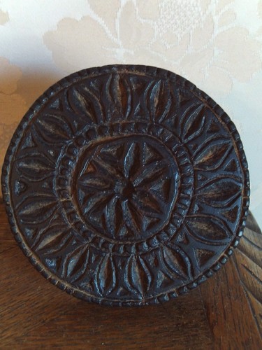 Ancien moule beurre bois - ancien,