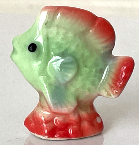 Superbe fève poisson rouge - superbe,
