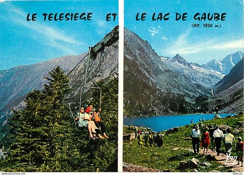 Carte postale hautes - carte, 65
