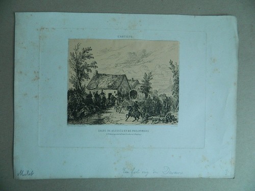 Jules devaux ancienne gravure - ancienne,