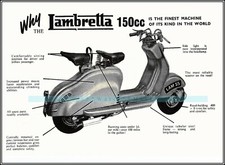 Lambretta 150cc 1960s Motor