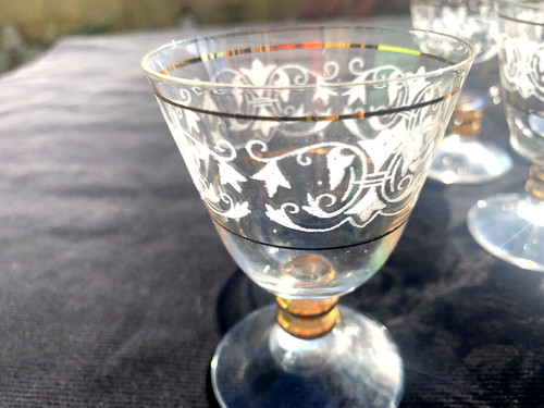 Anciens petits verres en - anciens,