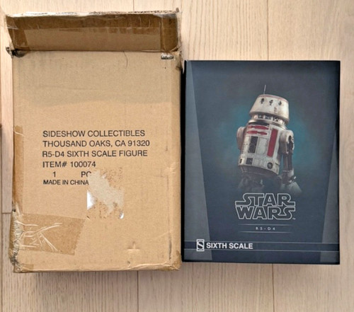 Sideshow star wars sixth - wars, r5-d4