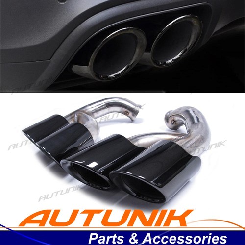 Gloss black exhaust - exhaust, tips
