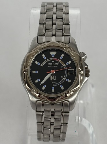 Seiko kinetic 3m22 0a30 30mm - seiko,