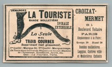 1916 CROIZAT MERMET BANDES