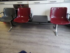 Banquette 3 places plus tablette Osvaldo BORSANI 1911-1985. Edition Tecno Modus