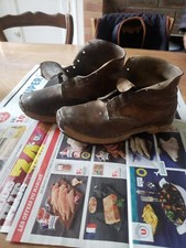 Chaussure Militaire WWI XXÈME Semelle Bois