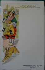 Henry DURAND (1887-1929) LITHO PUBLICITE MENU ART DECO VEUVE CLICQUOT CHAMPAGNE