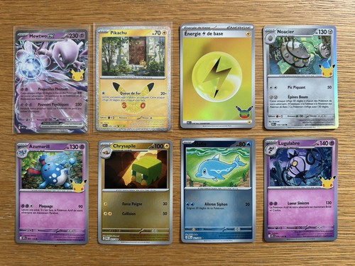 Lot cartes pokémon sorties - lot,