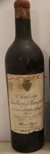 vin Bordeaux 1x Château ANDRON BLANQUET 1952 Saint Estèphe bouteille 75cl wine