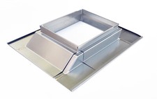 Abergement souche cheminée ZINC réglable de 5 à 155%  NEUF gouttière fuite ??