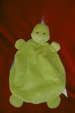 Doudou Plat Fabio Lucci vetura Verte Bleu Turquoise Mauve