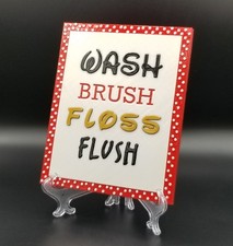 Disney Themed Bathroom Sign /