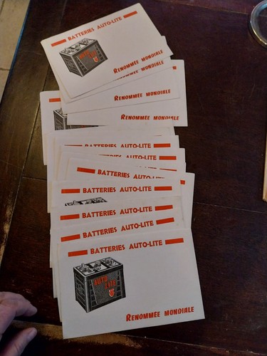 Lot buvards publicitaires - lot,