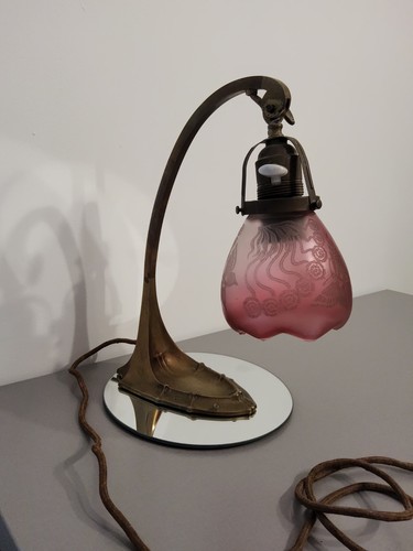 Lampe art nouveau - lampe, À