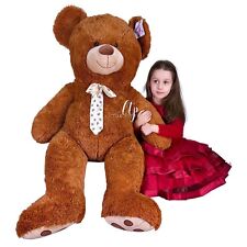Coccoloso Géant Ours Peluche 130 - 150cm Marron Ours en Peluche Big Taille XXXL
