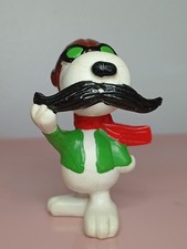 SNOOPY figurine 6 cm Flying Ace "As volant" 1965 aviateur pilote united feature