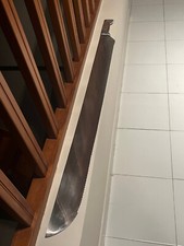 très grand couteau à trancher le Thon (professionnel) 1 mètre, lame dentée