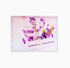 Cadre toile tableau Lavande -