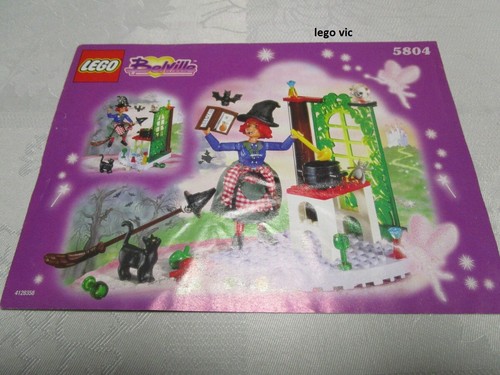 Lego 5804 notice instruction - 5804,