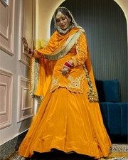 Lehenga Haut Indien Créateur