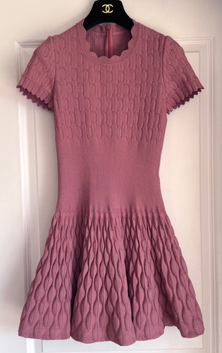 Azzedine alaia pink stretch - azzedine,