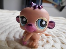 petshop authentic LPS bébé singe capucin baby monkey rare #1925