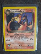 Carte Pokemon Dracaufeu Obscur 1995 Rocket Team